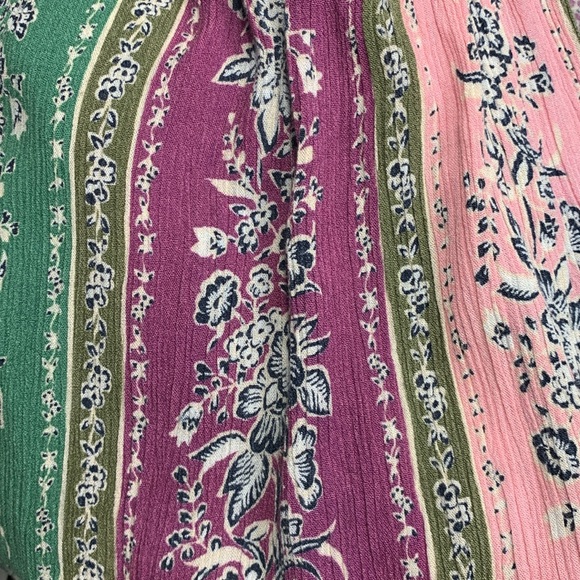 📌 Anthropologie One September Colorful Larkspur embroidered tank top - Picture 6 of 6